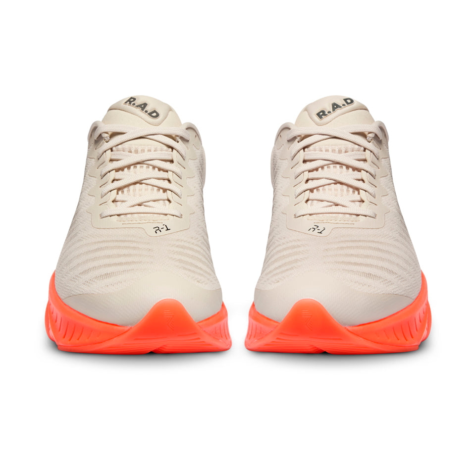 R.A.D® R-1 SUNSET ORANGE at R.A.D® UK - Performance Footwear . 04RADNEONREDRUNNERTOES_ce2d92df-1664-4b31-b87e-b96d66ceec79