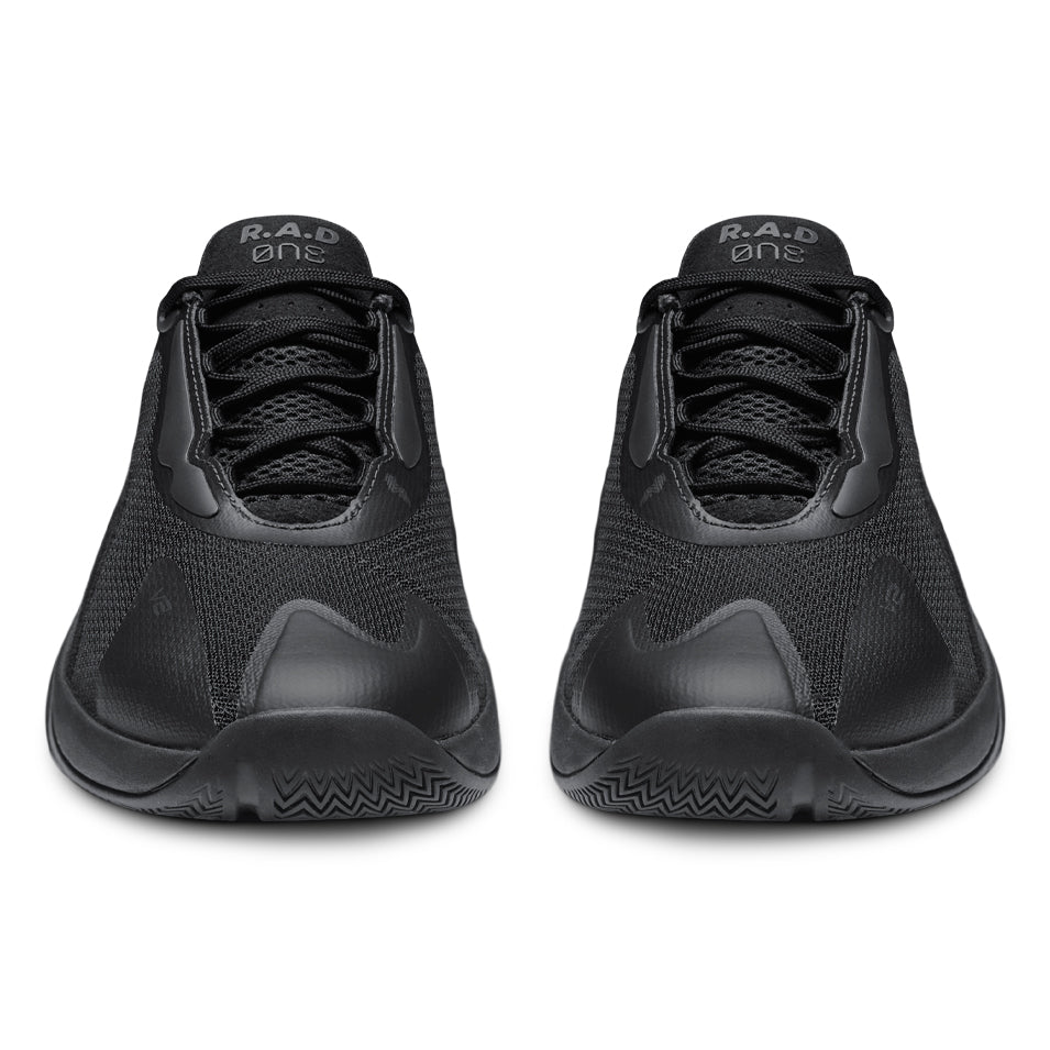 R.A.D® ONE V2 TRIPLE BLACK at R.A.D® UK - Performance Footwear . 04_TFTF_TRIPLE_BLACK_TOES