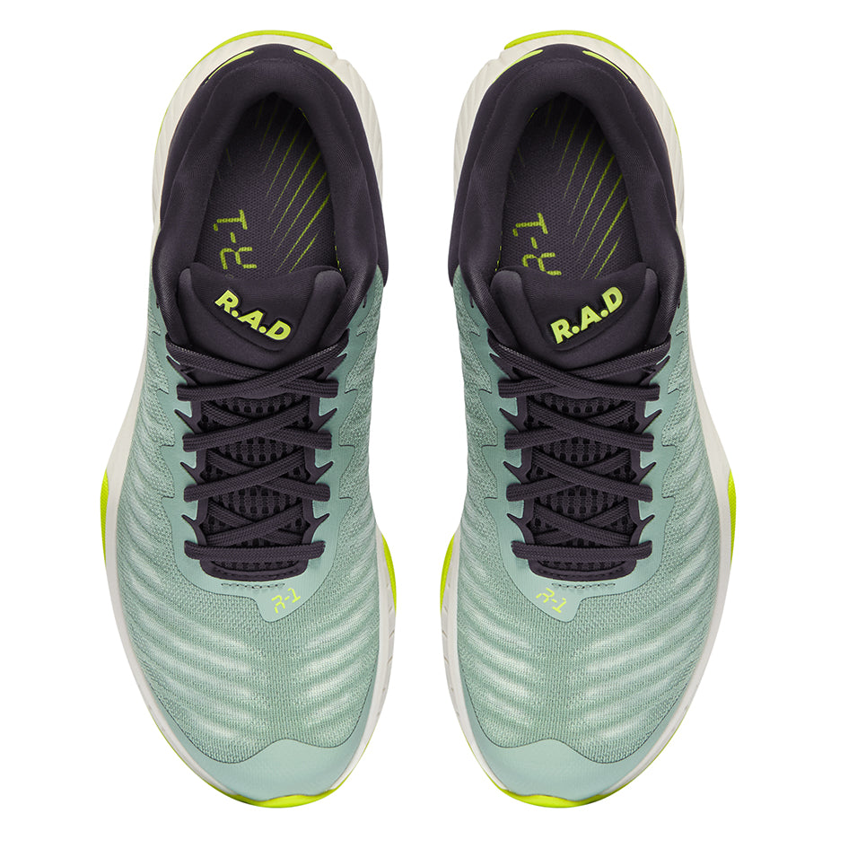 R.A.D® R-1 DRAGONFLY GLOW at R.A.D® UK - Performance Footwear . 06RADRESURGENCER1JADETTERUNNERTOP