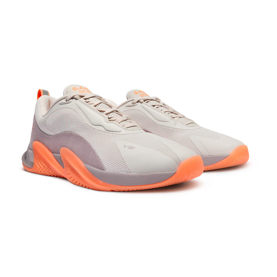 R.A.D® ONE V2 SOLAR ORANGE at R.A.D® UK - Performance Footwear . 06V2PURPLEDOVENEONORANGEFRONT