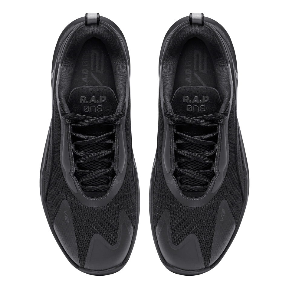 R.A.D® ONE V2 TRIPLE BLACK at R.A.D® UK - Performance Footwear . 06_TFTF_TRIPLE_BLACK_TOP