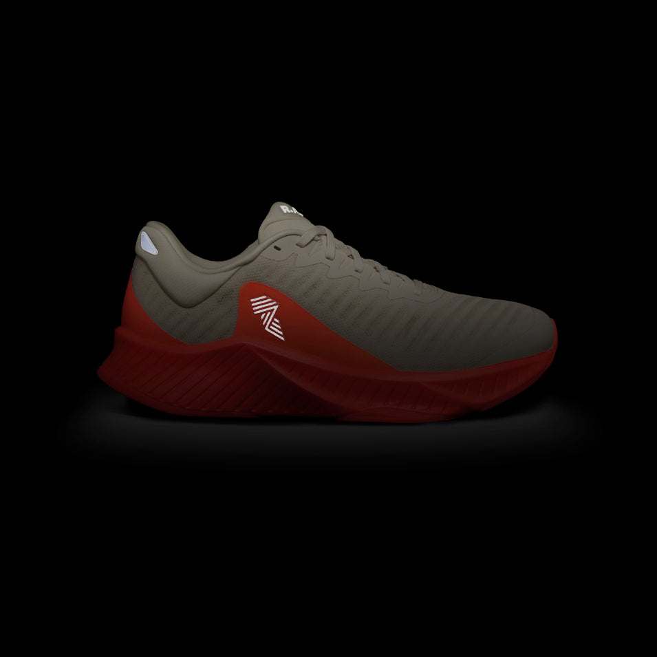 R.A.D® R-1 SUNSET ORANGE at R.A.D® UK - Performance Footwear . 07RADNEONREDRUNNERGLOW