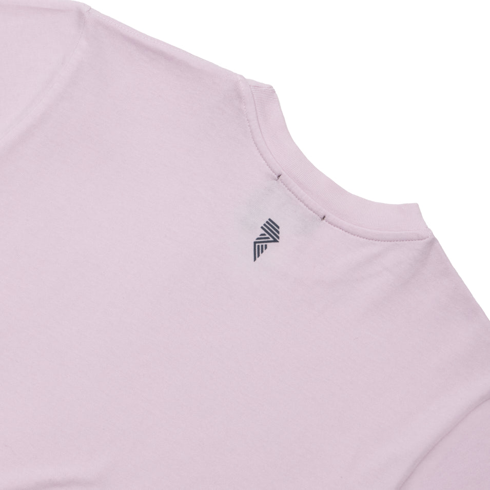 LOGO CROP TEE LAVENDER FOG at R.A.D® UK - Performance Crop Tee