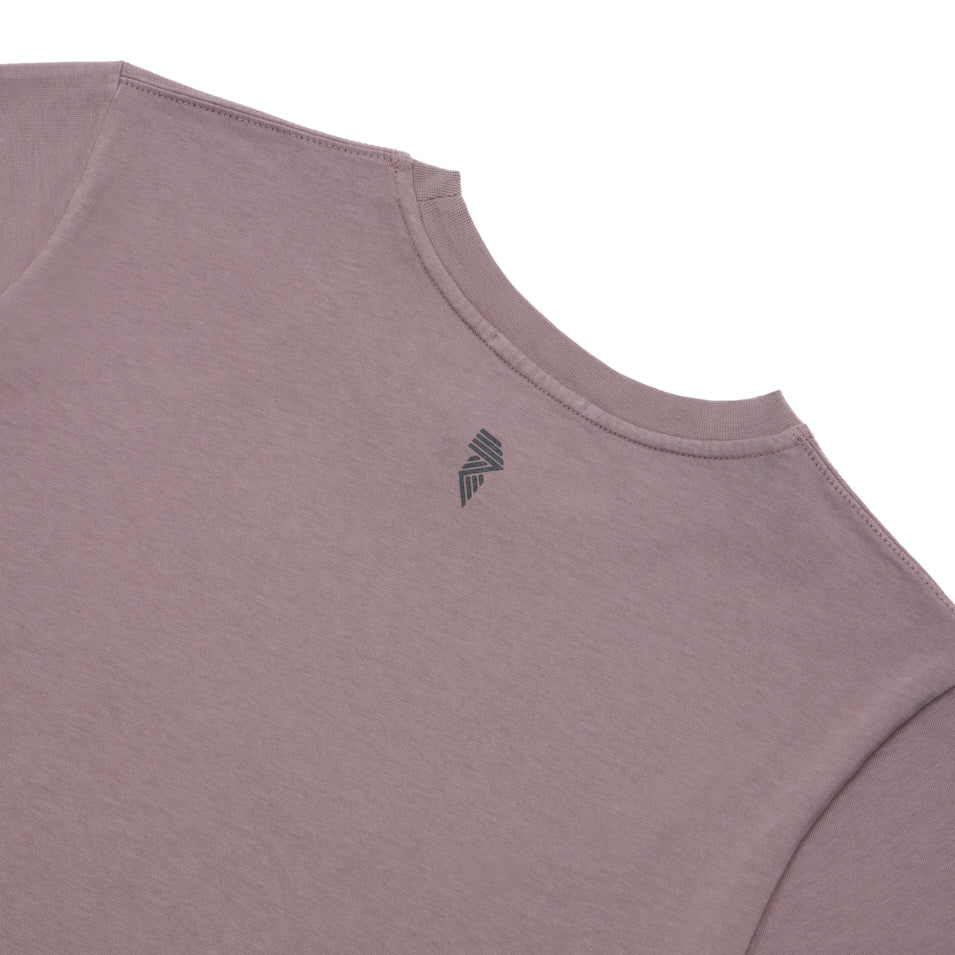 LOGO CROP DUST PURPLE at R.A.D® UK - Performance Crop Tee . CROPTEE_PURPLEDOVE_4