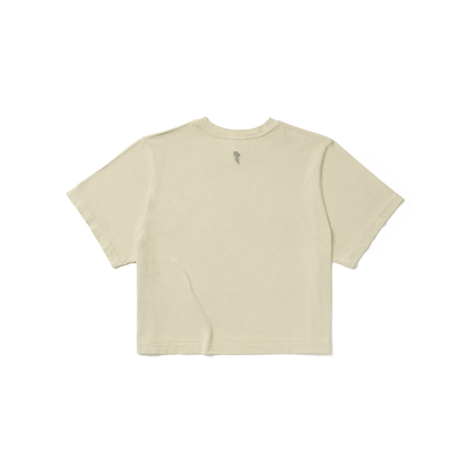 LOGO CROP DUST GREEN at R.A.D® UK - Performance Crop Tee . CROP_TEE_ABBEY_STONE_3_70ad0a06-36d7-4da7-9d6e-f81ccd81cff3