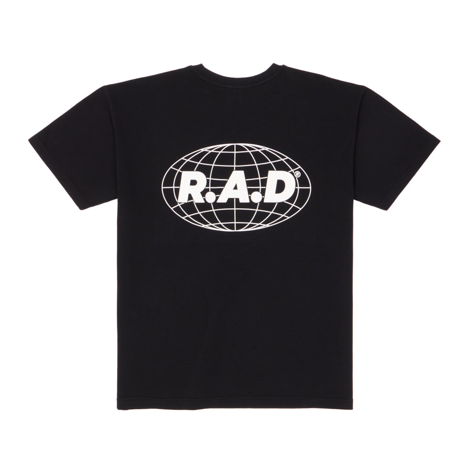 HEAVY™ GLOBE TEE BLACK at R.A.D® UK - Performance Tees . GLOBE_STANDARDSSTEE_BLACK_3_abf2276e-ff5d-4a4e-b03d-ef89f64fd3d5