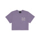 METAL CROP TEE PURPLE TWILIGHT at R.A.D® - Performance Crop Tee