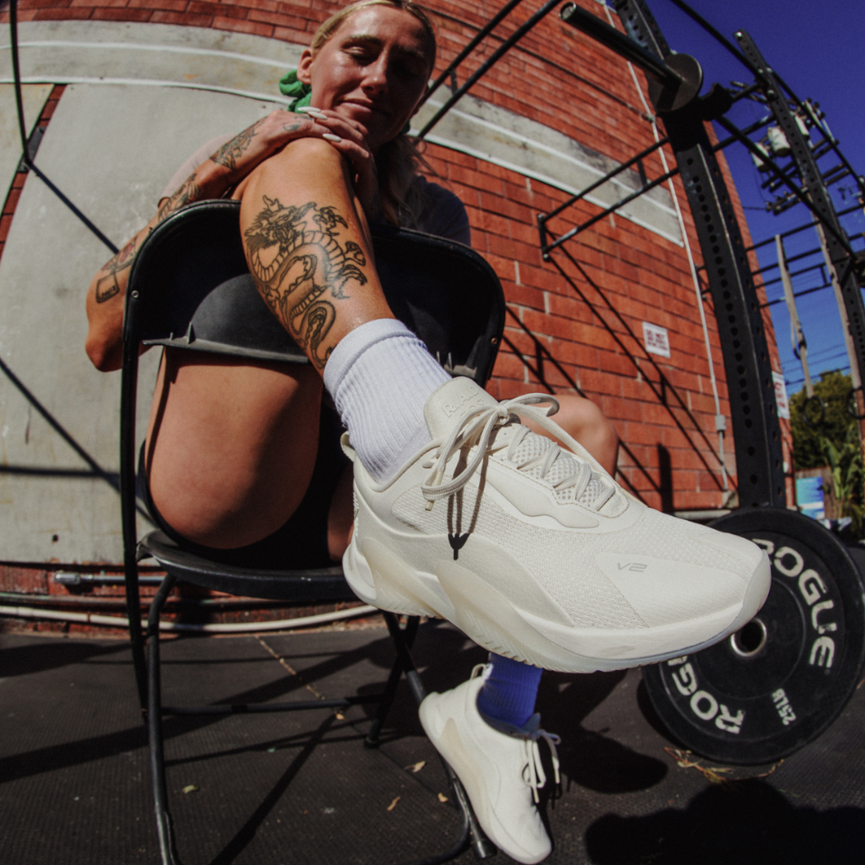 R.A.D® ONE V2 3X WHITE at R.A.D® UK - Performance Footwear . triple_white_v2