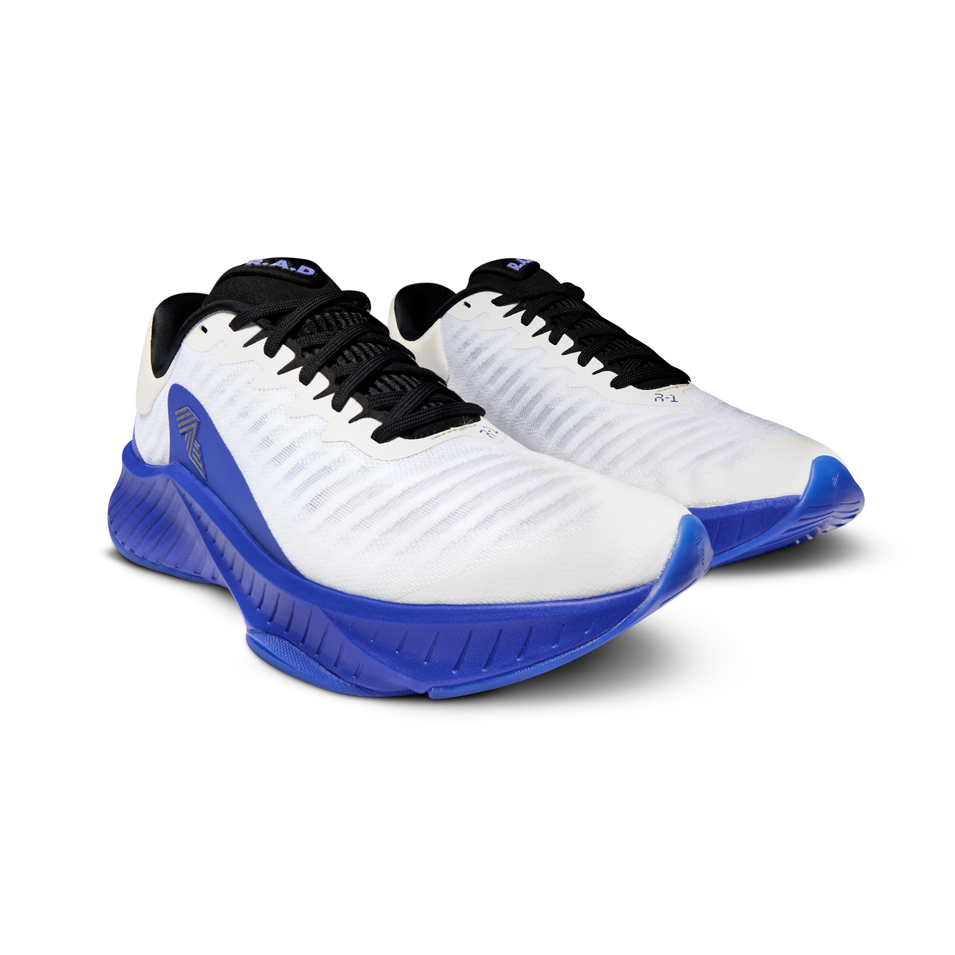 R.A.D® R-1 RACING BLUE at R.A.D® - Performance Footwear . 02-RAD-DAZZLING-BLUE-RUNNER-FRONT — View 2