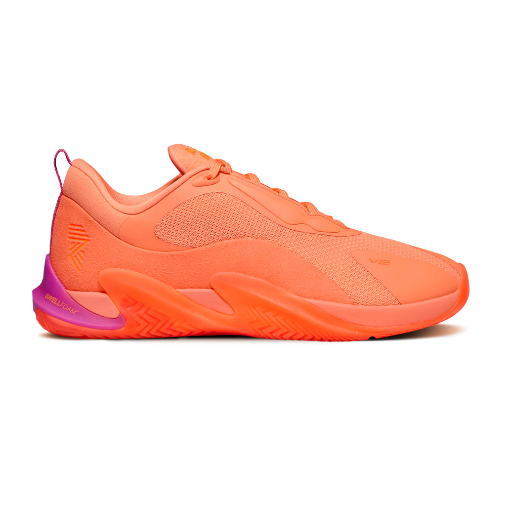 R.A.D® ONE V2 VIVID ORANGE at R.A.D® - Performance Footwear . 0226-OV2ORO_RADV2V2_CADMIUM_ORANGESide — View 1