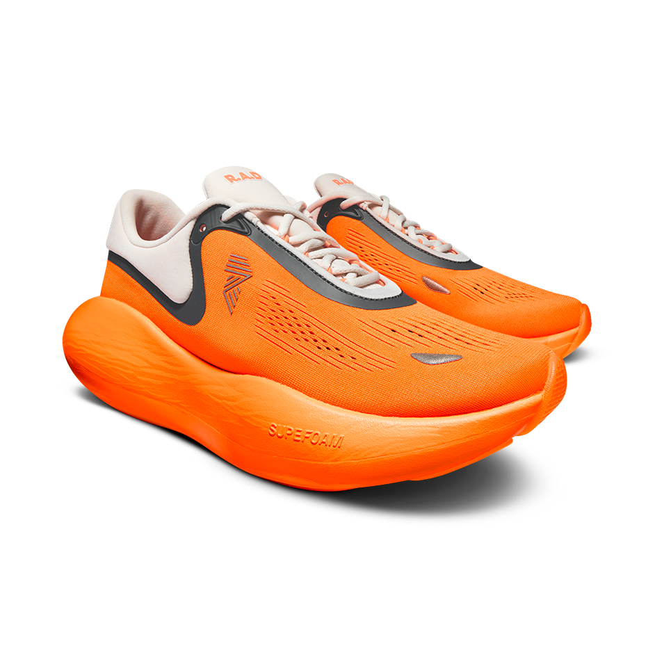 R.A.D® UFO FLAME ORANGE at R.A.D® - Performance Footwear . 02_RAD-UFO_NEON-ORANGE_FRONT — View 2