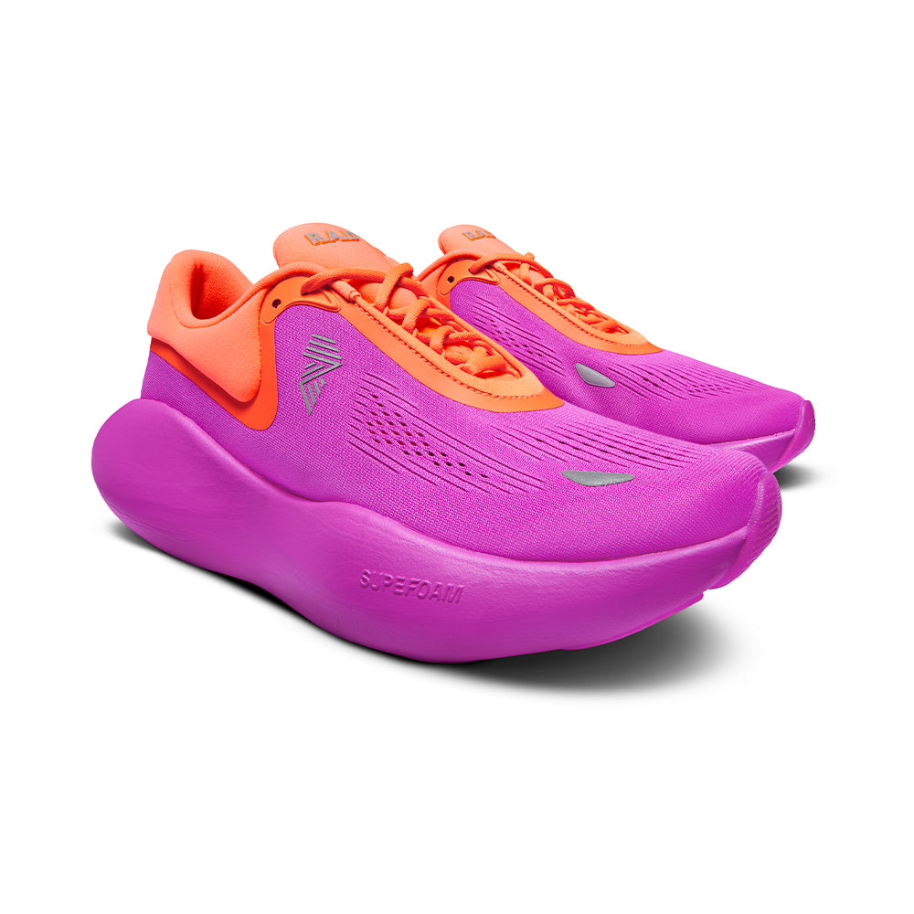 R.A.D® UFO TRIPPY HAZE at R.A.D® - Performance Footwear . 02_RADUFO_VIVID_FUCHSIA_ORANGE_FRONT