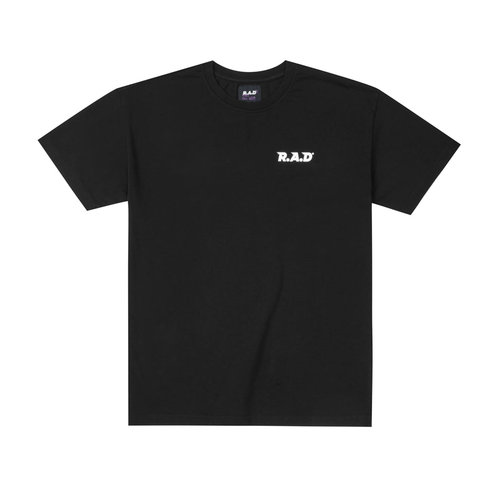 HEAVY™ 3XR.A.D® TEE BLACK at R.A.D® - Performance Tees . 0326-HS3XRBL_R.A.DHEAVY_SSTee3XR.A.DBLACK_A