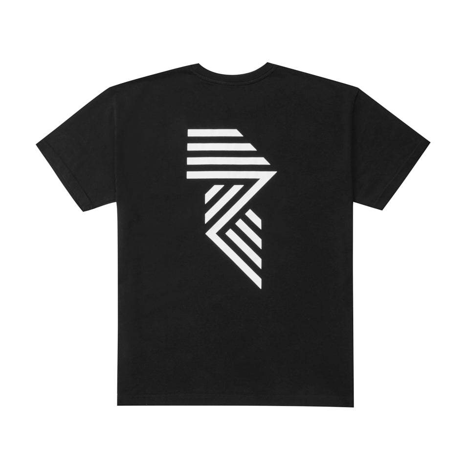 HEAVY™ 'R' TEE BLACK at R.A.D® - Performance Tees . 0326-HSCRBL_R.A.DHEAVY_SSTeeCREWBLACK_B