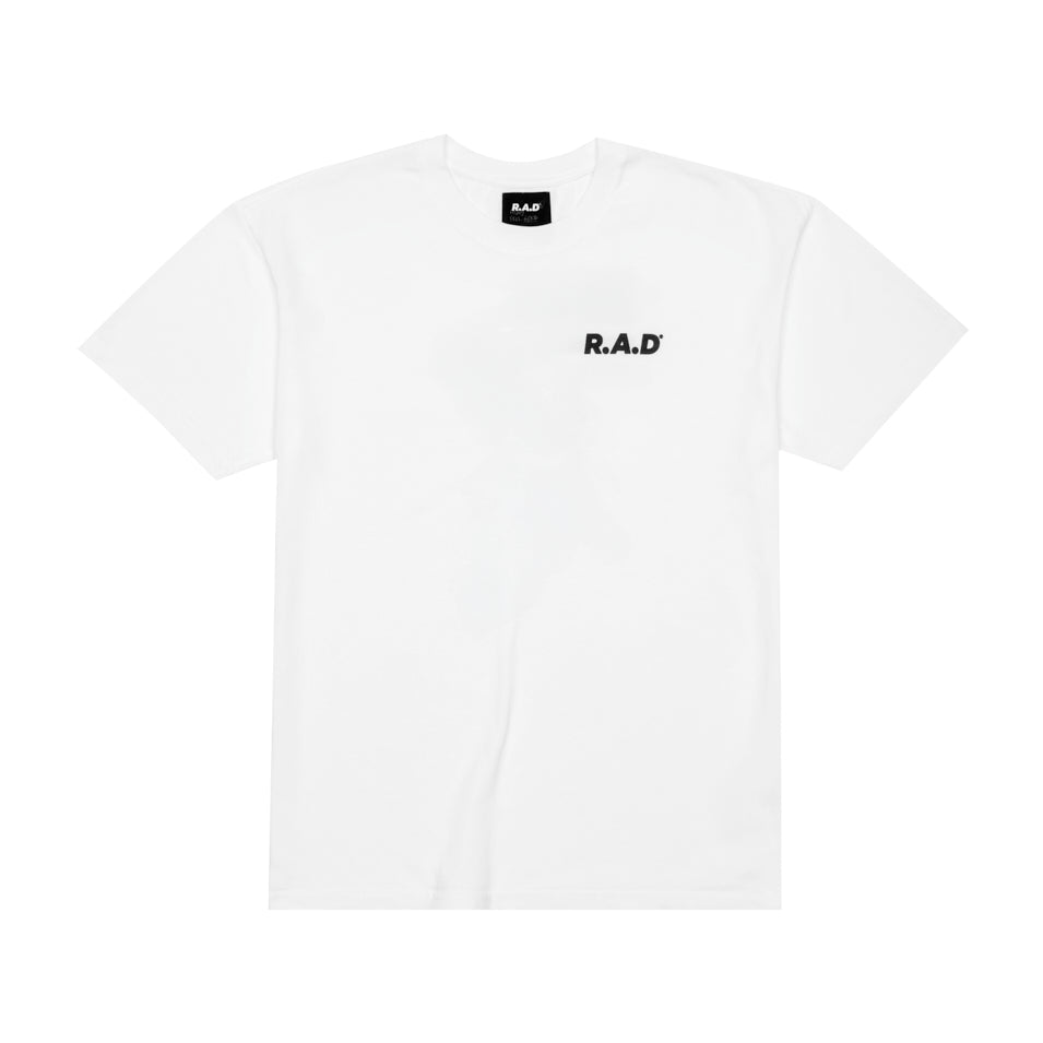 HEAVY™ 'R' TEE WHITE at R.A.D® - Performance Tees . 0326-HSCRBW_R.A.DHEAVY_SSTeeCREWBRILLIANTWHITE_A