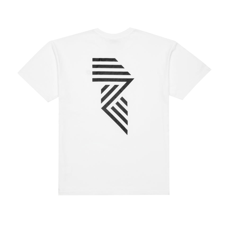 HEAVY™ 'R' TEE WHITE at R.A.D® - Performance Tees . 0326-HSCRBW_R.A.DHEAVY_SSTeeCREWBRILLIANTWHITE_B