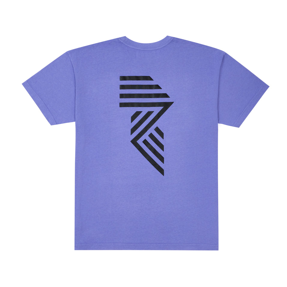 HEAVY™ 'R' TEE TWILIGHT at R.A.D® - Performance Tees . 0326-HSCRPT_R.A.DHEAVY_SSTeeCREWPURPLETWILIGHT_B