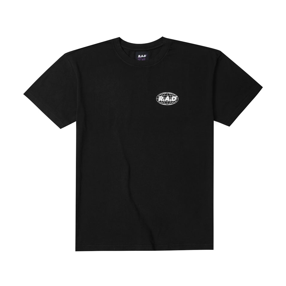HEAVY™ GLOBE TEE BLACK