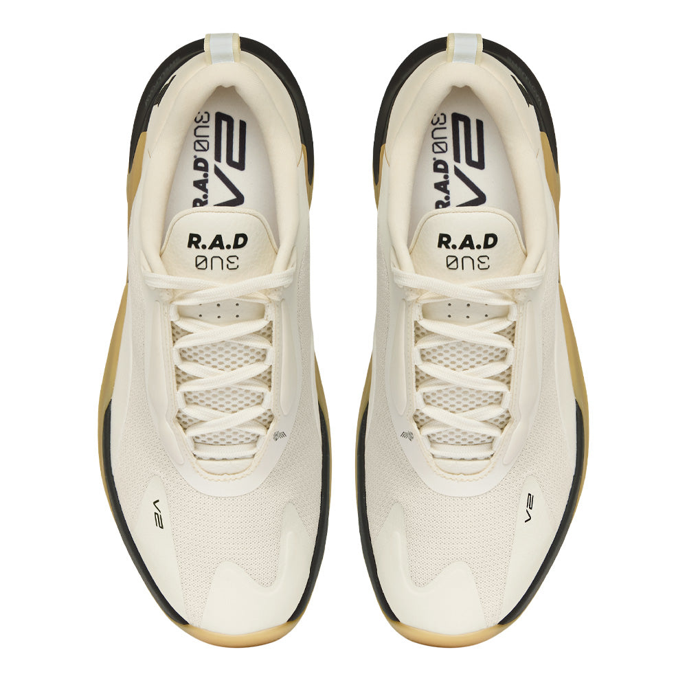 R.A.D® ONE V2 FLAT WHITE at R.A.D® - Performance Footwear . 0326-OV2-06_01_TOFU_MOONLESS_NIGHT_GUM_TOP