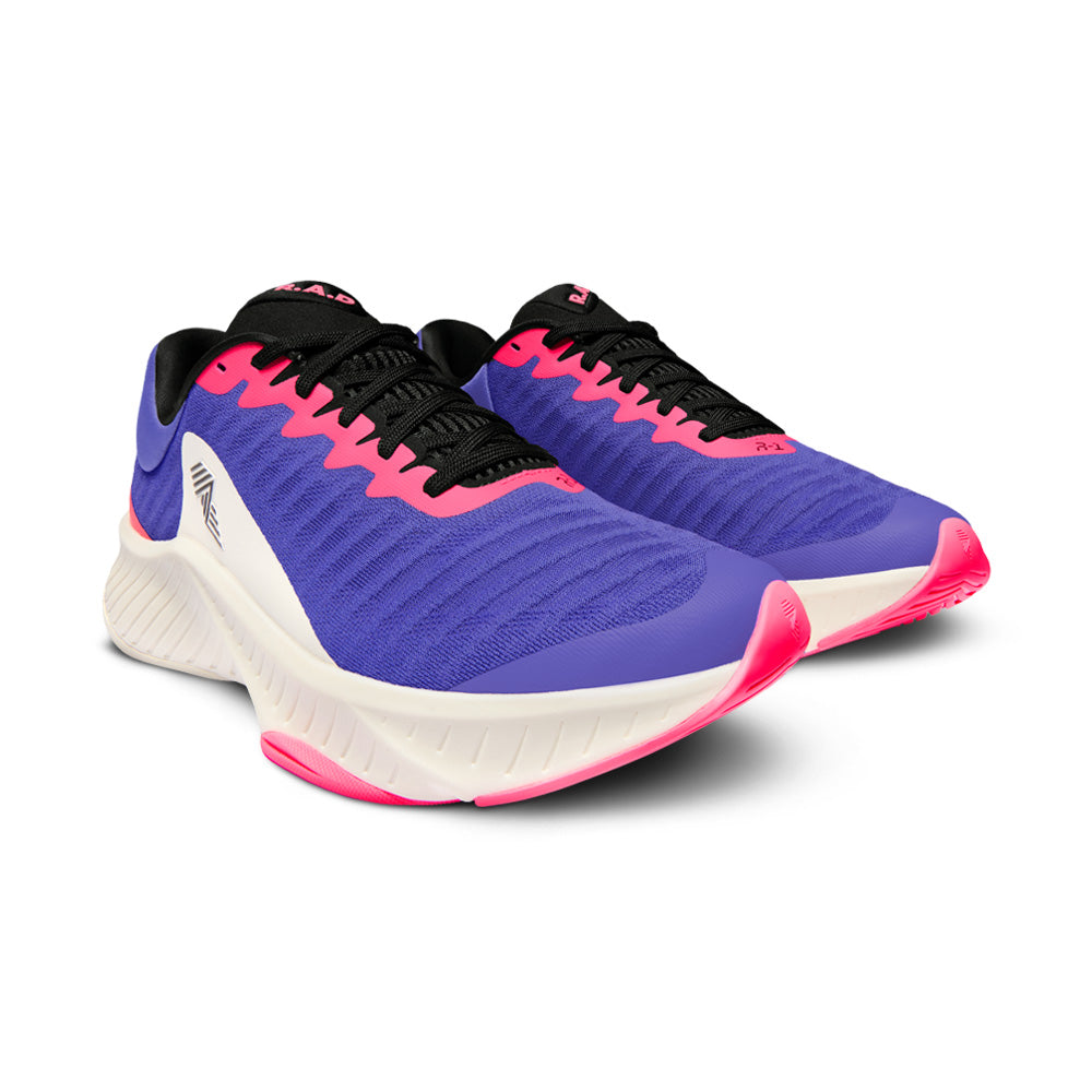 R.A.D® R-1 ELECTRIC BLUE at R.A.D® - Performance Footwear . 0326-R1-02_Blue_Iris_Black_Tofu_FRONT — View 2