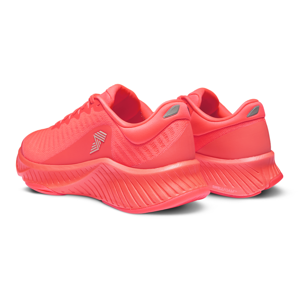 R.A.D® R-1 CORAL GLOW at R.A.D® - Performance Footwear . 03_R.A.D_SUNSETORANGE_R-1_ECOMM_BACK