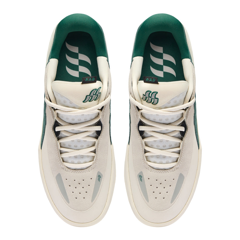 R.A.D® MANNY ONE VARSITY GREEN at R.A.D® - Performance Footwear . 0426_MAN_02_CAMP_RAD_VARSITY_PINE_JET_STREAM_01_TOP