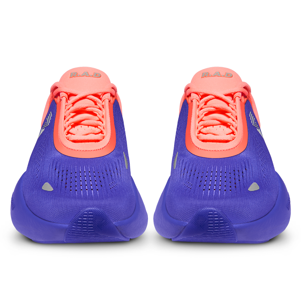 R.A.D® UFO SUNSET BLUE at R.A.D® - Performance Footwear . 04_RADUFO_BLUE_IRIS_TOE_1000X1000BG