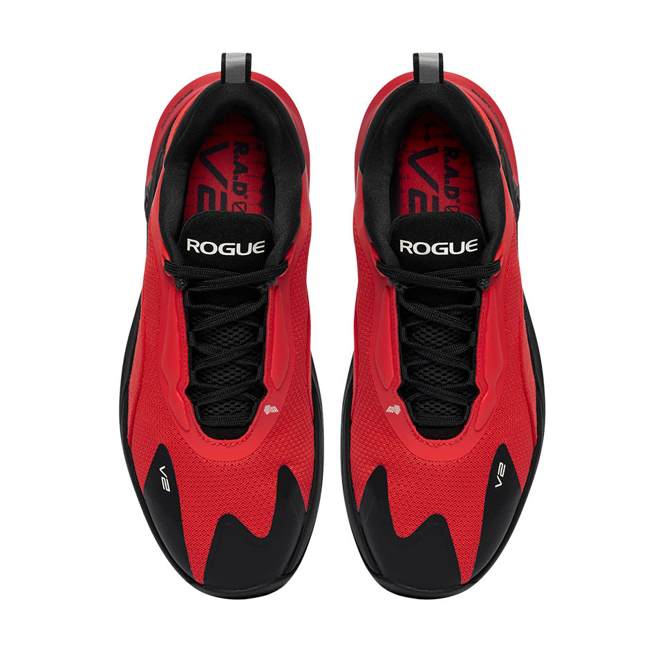 R.A.D® ONE V2 ROGUE RED at R.A.D® - Performance Footwear . 06V2ROGUEREDTOP