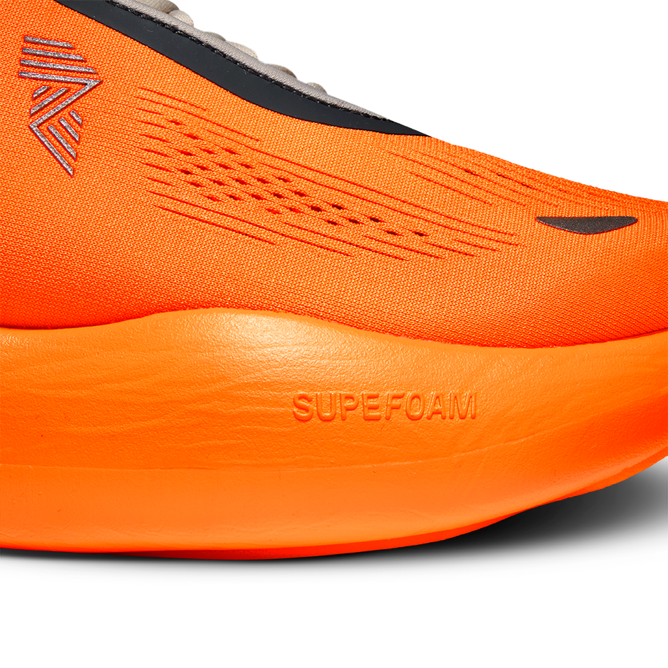 R.A.D® UFO FLAME ORANGE at R.A.D® - Performance Footwear . 08_RAD-UFO_NEON-ORANGE_DETAIL