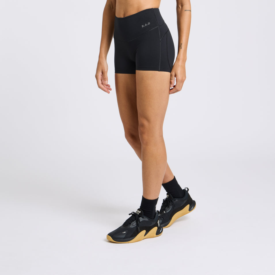 SUPEKNIT™ HIGH-RISE TRAINING SHORT 3” BLACK at R.A.D® - Performance Shorts . 3INCHSHORTS_BLACK_0125-6SHBLA_1_b8980541-5d8b-4aaf-ac15-ef602b2e9701