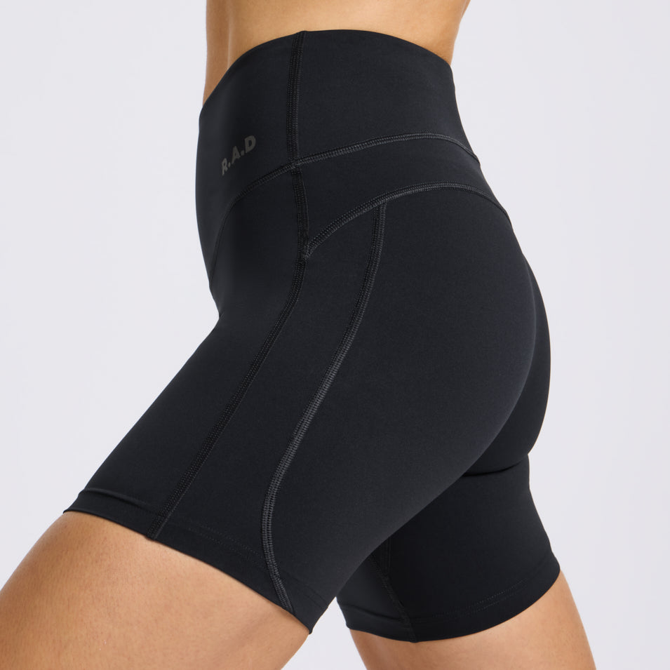 SUPEKNIT™ HIGH-RISE TRAINING SHORT 6” BLACK at R.A.D® - Performance Shorts . 6INCHSHORTS_BLACK_0125-3SHBLA_4_38ba90d1-8ddd-4e3a-9625-17f437f90bda