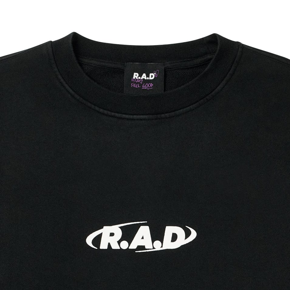 R.A.D® CREW SWEAT V2 BLACK