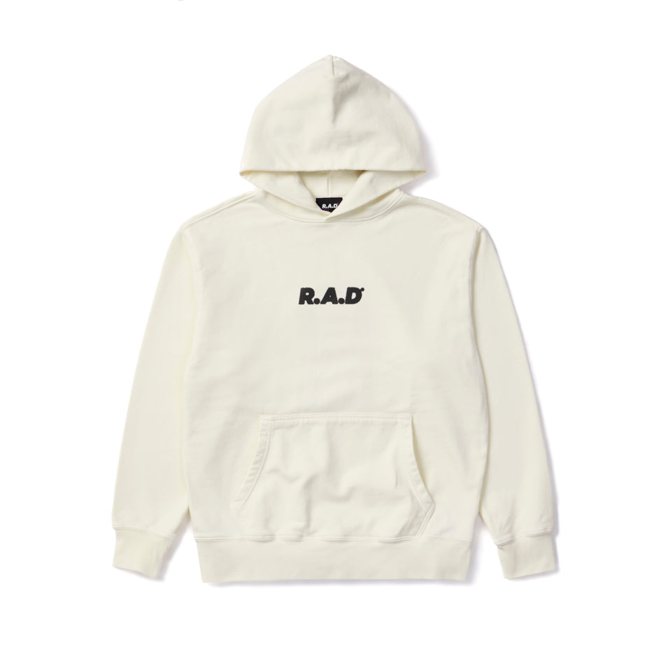 CREW HOODED SWEAT OFF WHITE