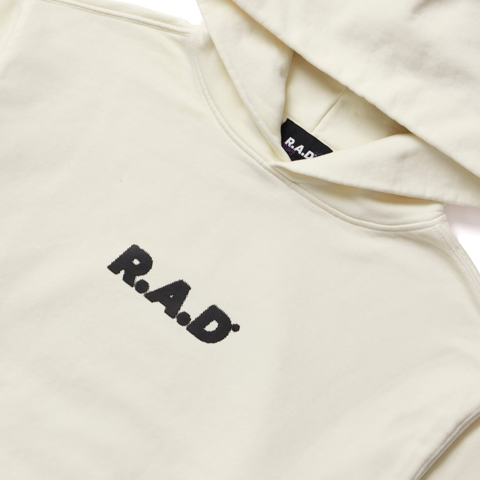 CREW HOODED SWEAT OFF WHITE