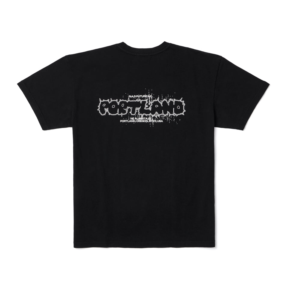 HEAVY™ PORTLAND TEE BLACK