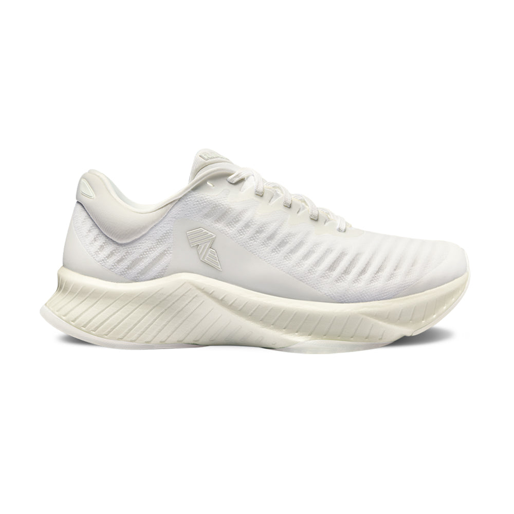 R.A.D® R-1 ALMOST WHITE at R.A.D® - Performance Footwear . R-1-RAD-OFF-WHITE-RUNNER-SIDE — View 1