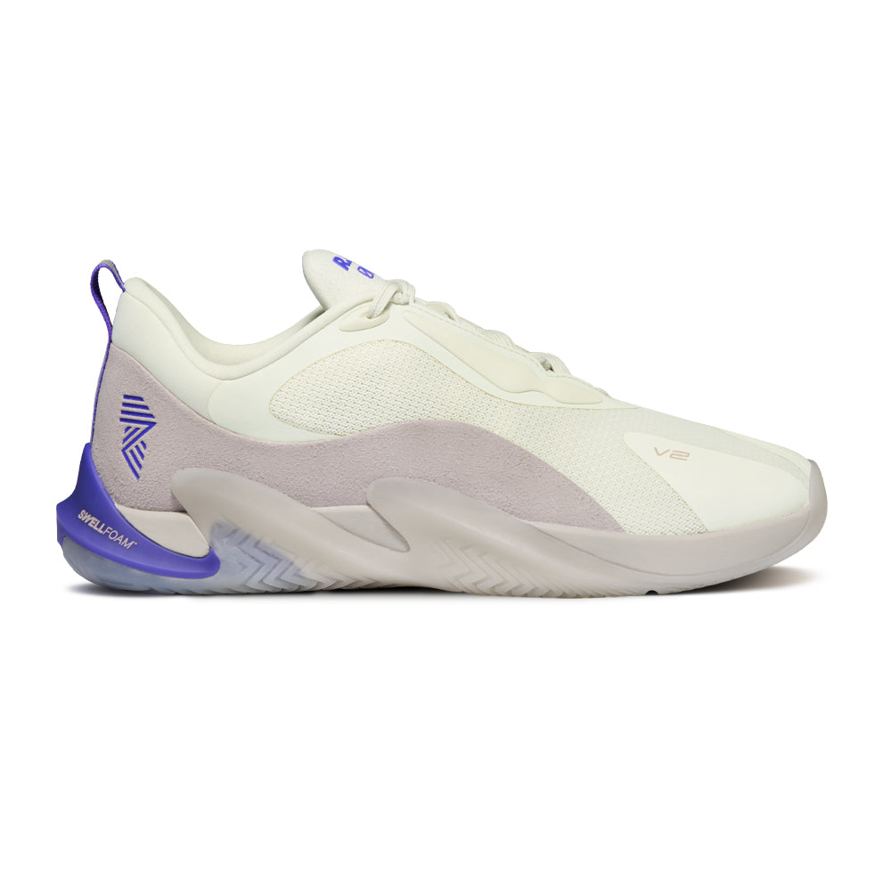R.A.D® ONE V2 SPORT BLUE at R.A.D® - Performance Footwear . RAD_V2_ANTIQUE_WHITE_BLUE_IRIS_SIDE