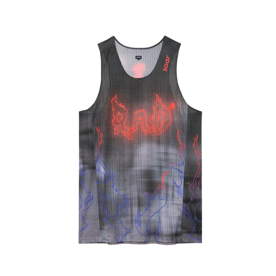 R.A.D® x SOAR RACE VEST at R.A.D® - Performance Running Vest . SS25-SCV2M-RAD2_BLACK_A