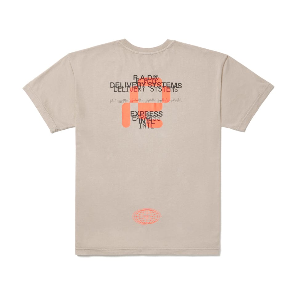 DELIVERY SYSTEMS TEE DUST ORANGE