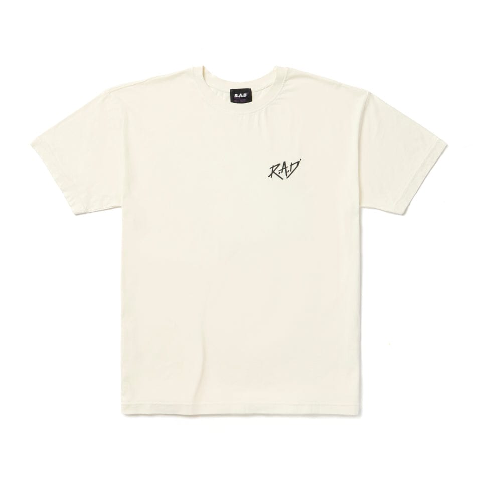 HEAVY™ SKETCH TEE OFF WHITE at R.A.D® - Performance Tees . STANDARD_SS_TEE_OFF_WHITE_1_8655a497-2f2b-4dd4-86a1-92a655808a38
