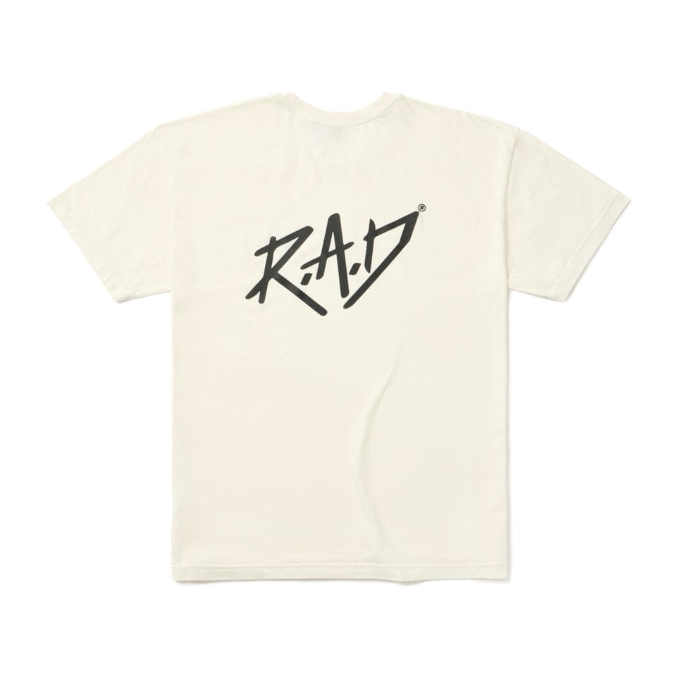 HEAVY™ SKETCH TEE OFF WHITE at R.A.D® - Performance Tees . STANDARD_SS_TEE_OFF_WHITE_2_da02d4ee-a3ea-47aa-aa0b-4804fba11f61