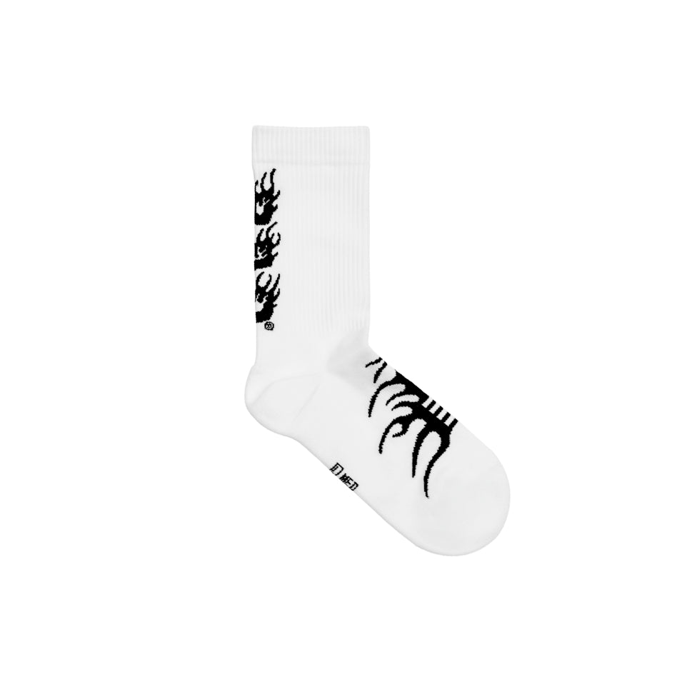 R.A.D® PERFORMANCE SOCK WHITE at R.A.D® - Performance Socks . WHITE_GYM_PERFORMANCE_SOCK_2 — View 1
